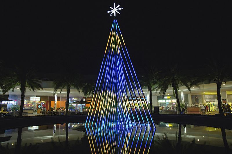 巴西商场互动式圣诞树-42