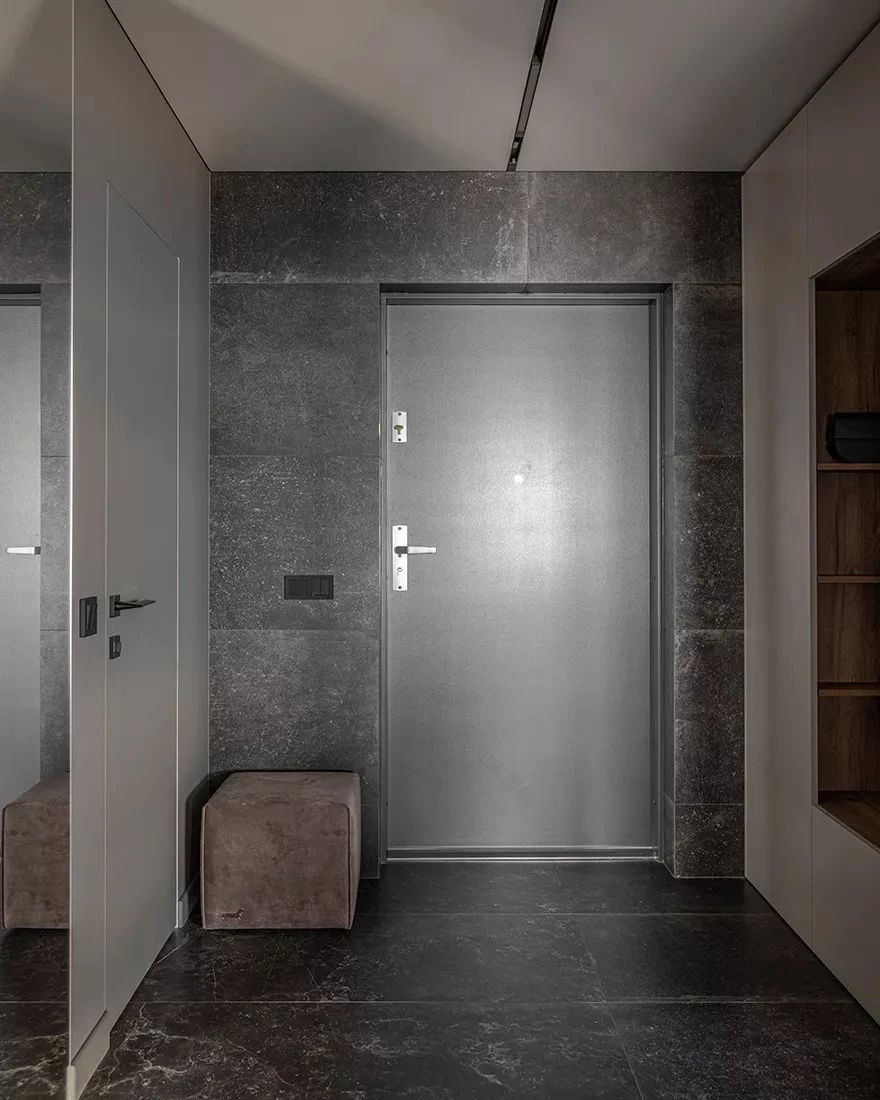 81㎡独居男人的现代空间设计-29