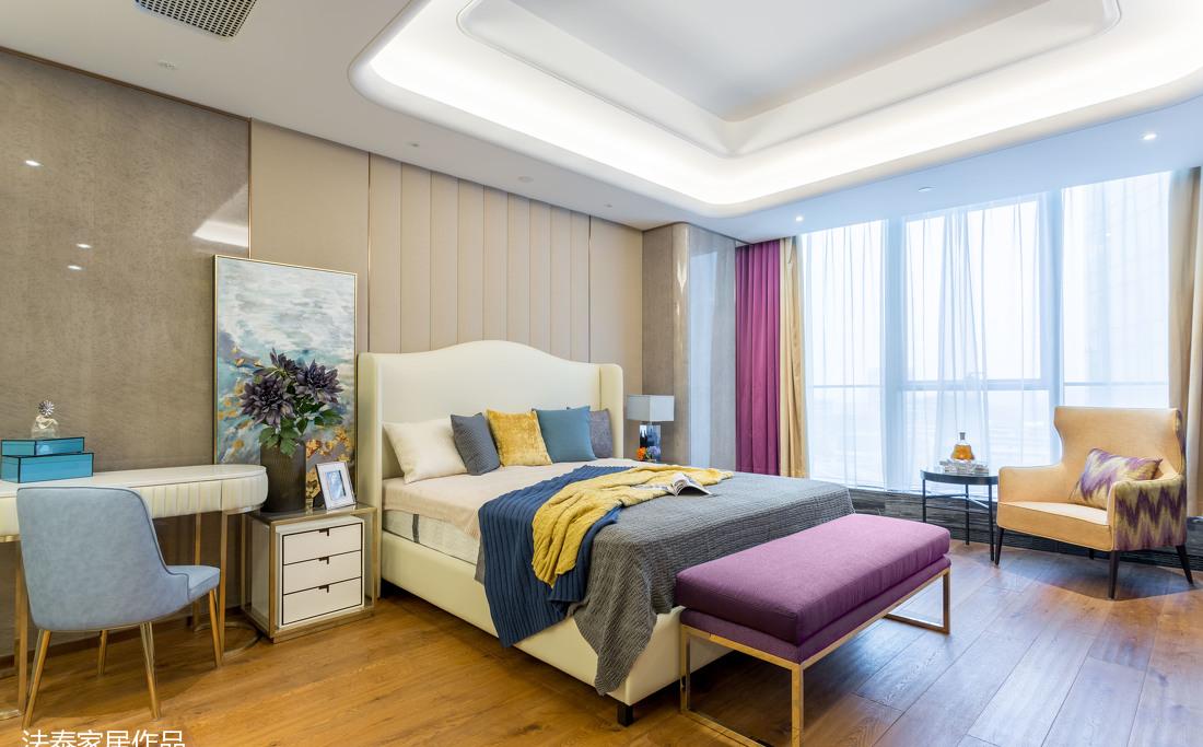 196㎡现代轻奢风,精致生活空间-12