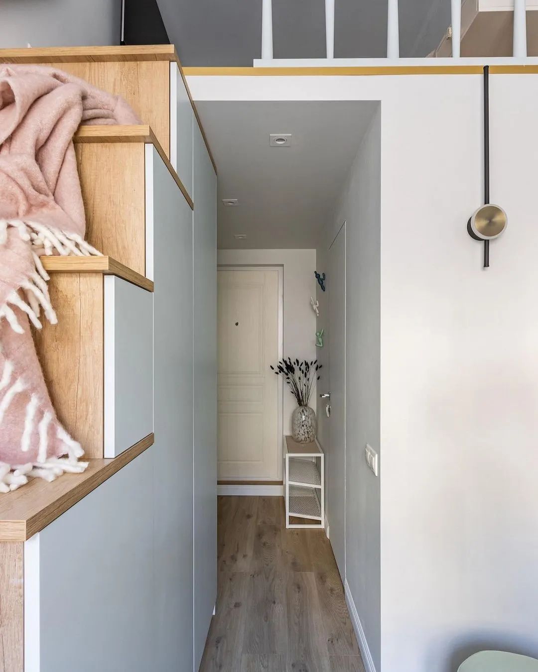 14㎡迷你型公寓设计丨Polina Andreeva-26