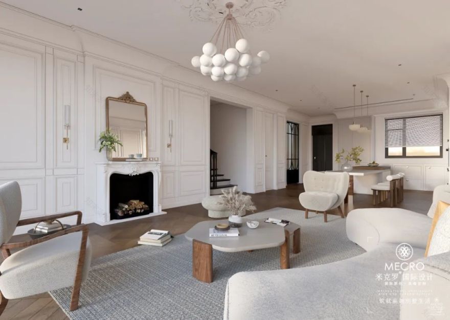苏州 450㎡美式别墅设计丨中国苏州丨米克罗别墅装饰-14