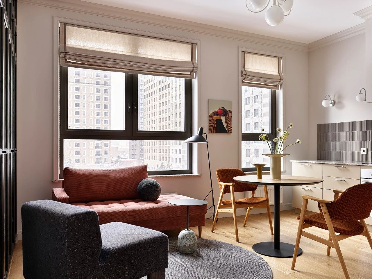 45㎡复古小宅设计-3