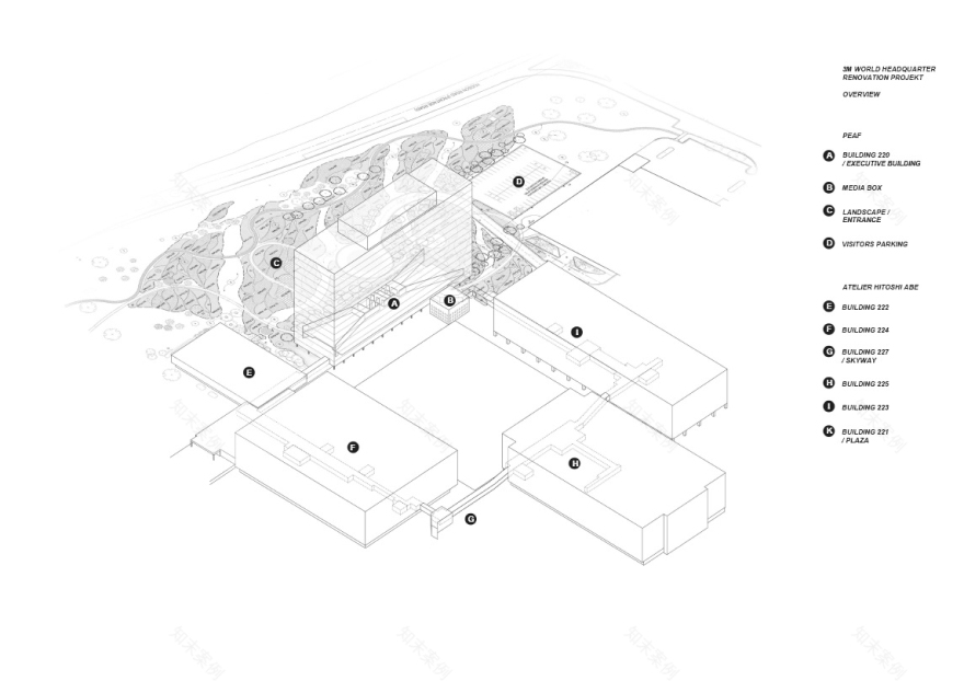 3M 公司总部 | 简约现代的办公空间设计-44