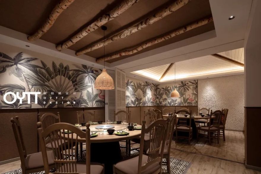 融合泰式风情的江南古街餐厅-28