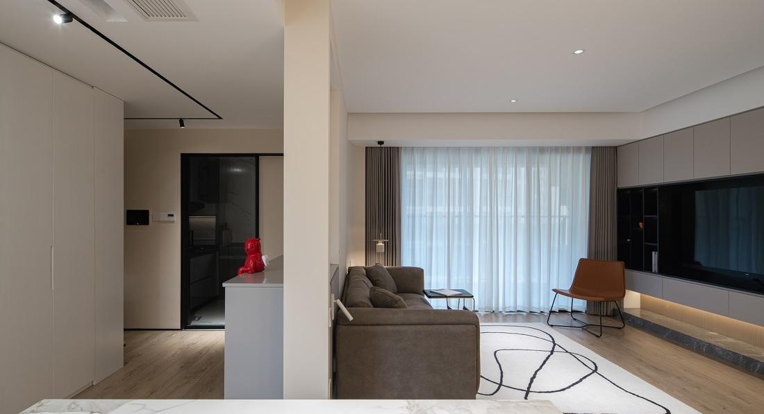 简约现代四居设计-15