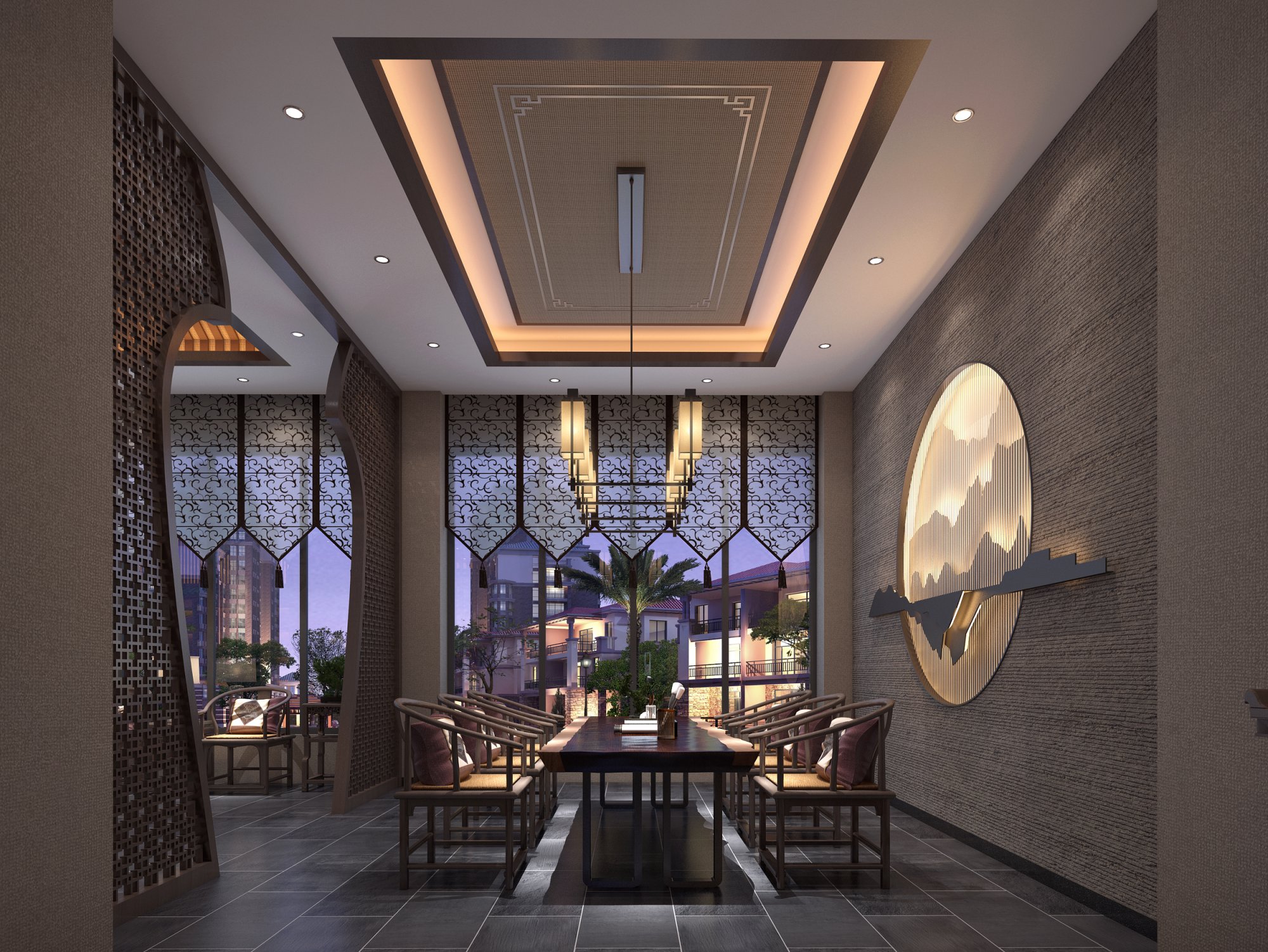 新中式足浴馆古风设计丨暂无-6