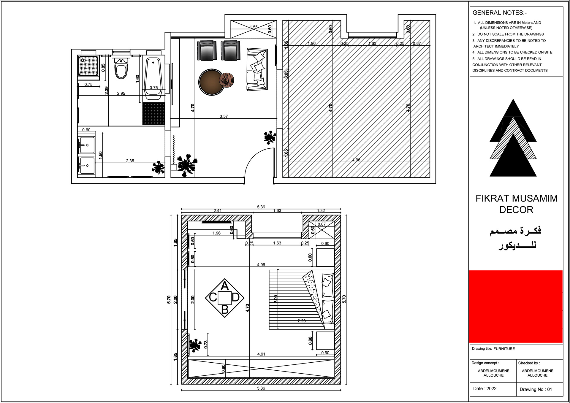 Luxury Interior Bedroom in Dubai-5