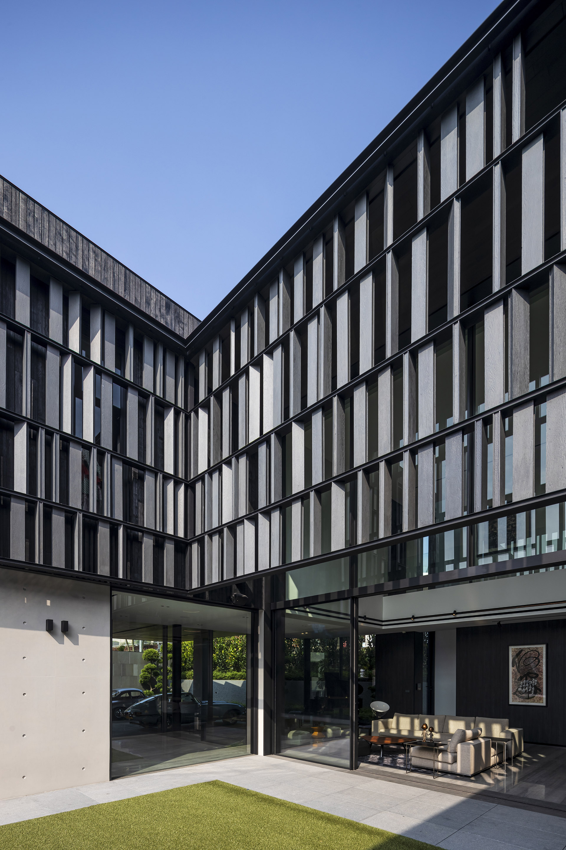 庭院式变体住宅丨K2LD Architects-11