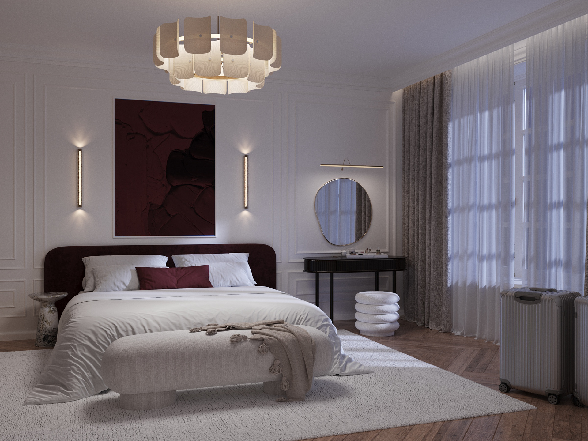 quiet modern classic open-space apartment | nightlight-4