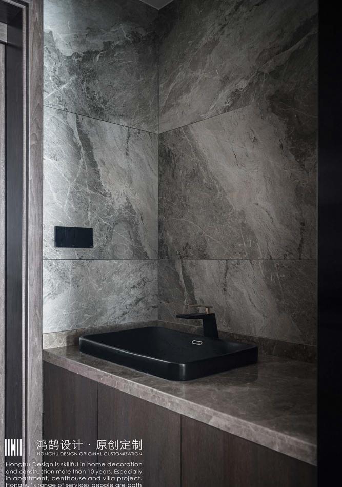 上海鸿鹄设计 | 老两口退休生活空间,花园、全屋木饰面成亮点-25