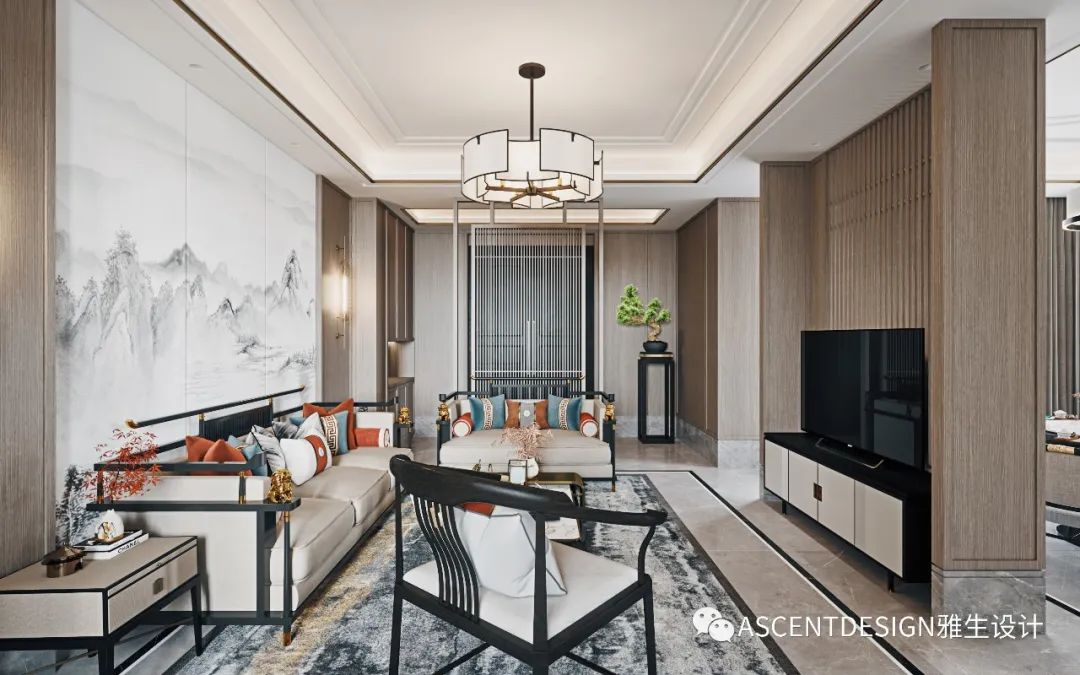 绍兴柯桥诗意东方雅苑,传统美学与现代生活的完美融合-4