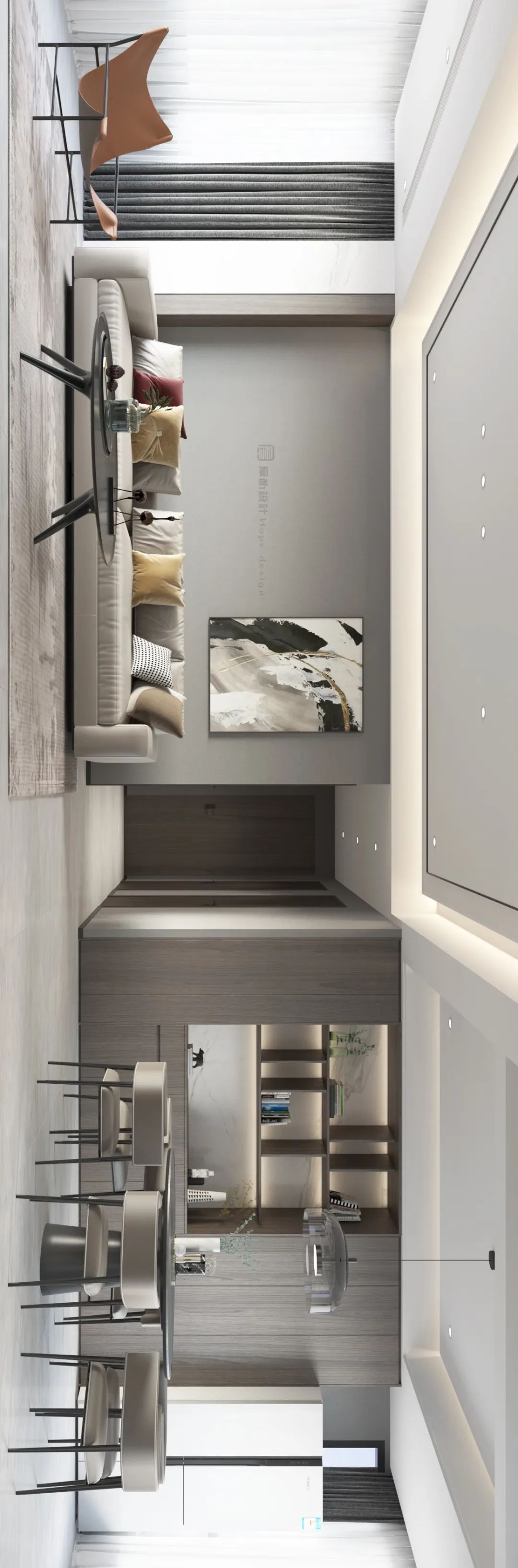 紫金山牡丹园二期 138m²平层户型解析 | 厚朴设计打造奢致生活空间-18