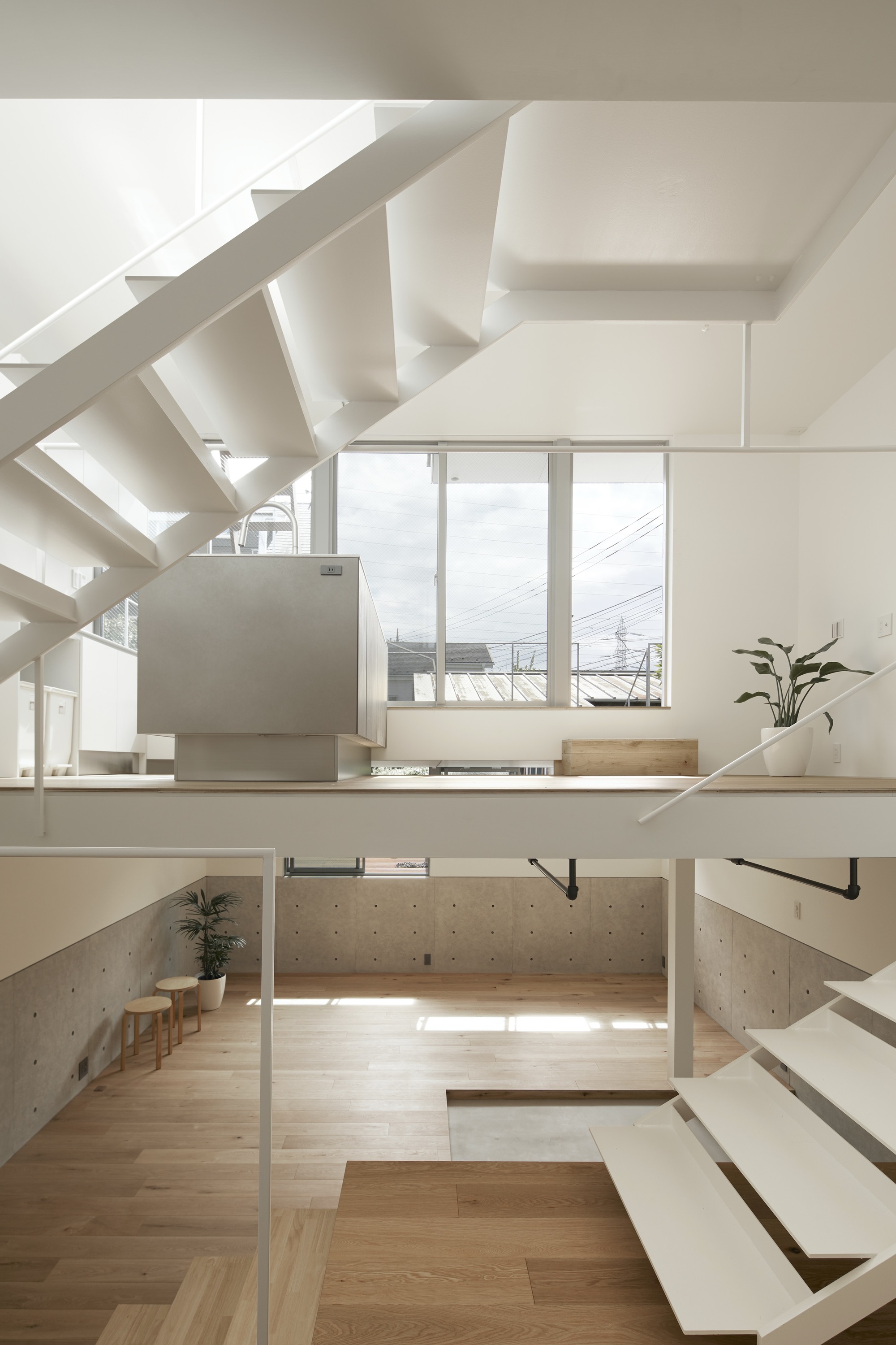 台阶式花园住宅丨日本丨Niji Architects-21