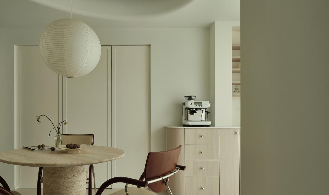 奶油系轻复古装修丨中国南京-5