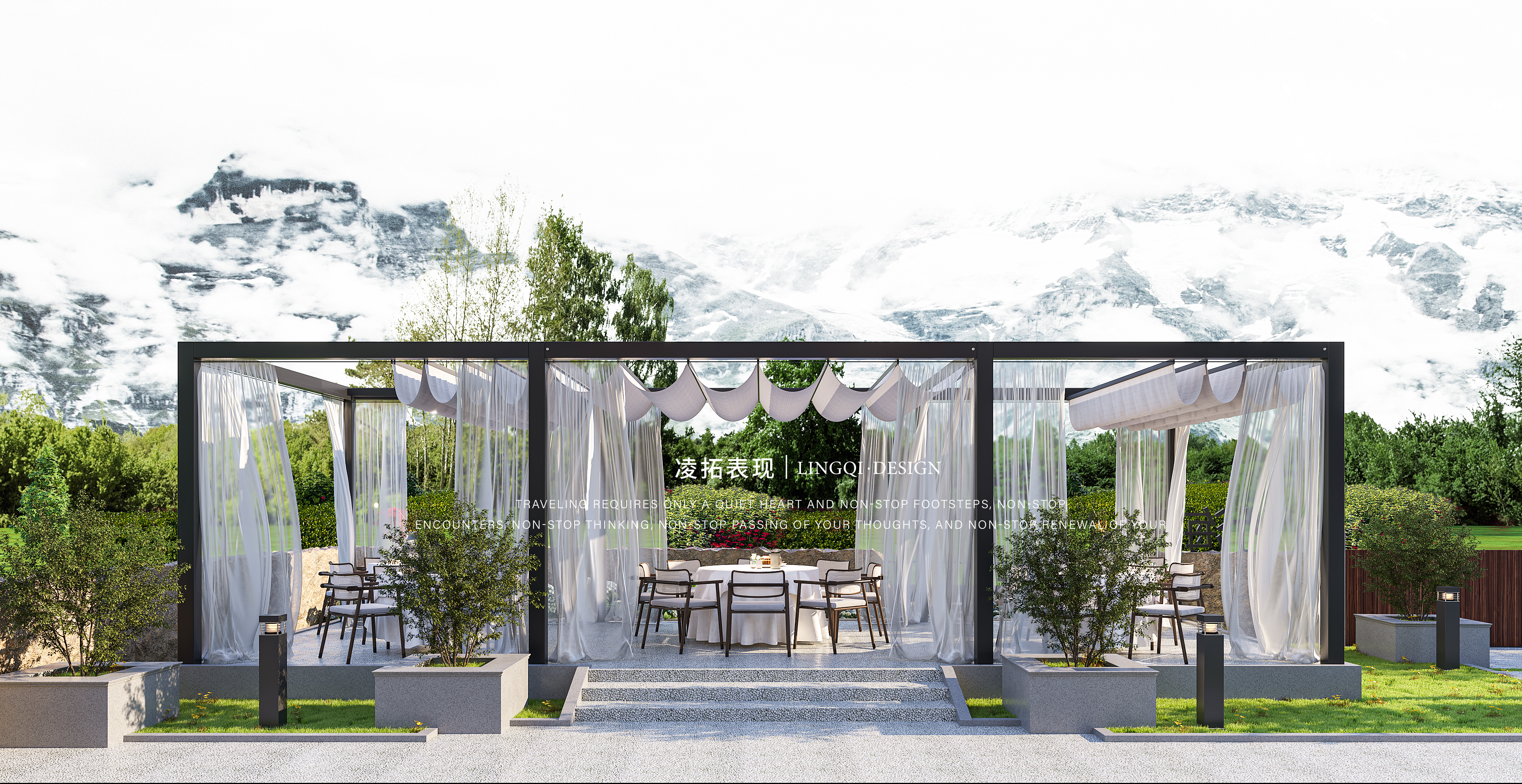 民宿外观效果图2-4