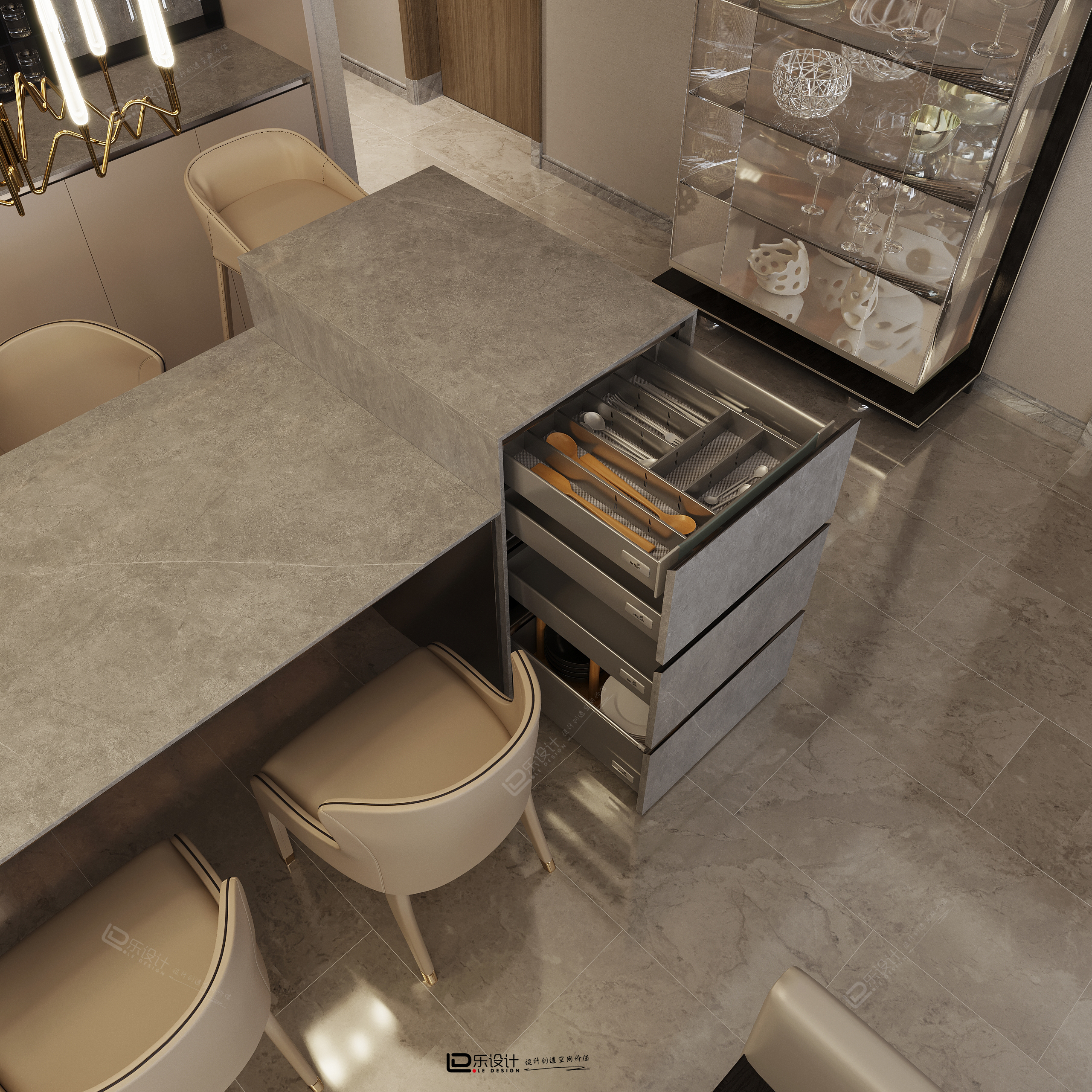 绿城晓风印月188方全案软装设计丨中国杭州丨LD设计-24