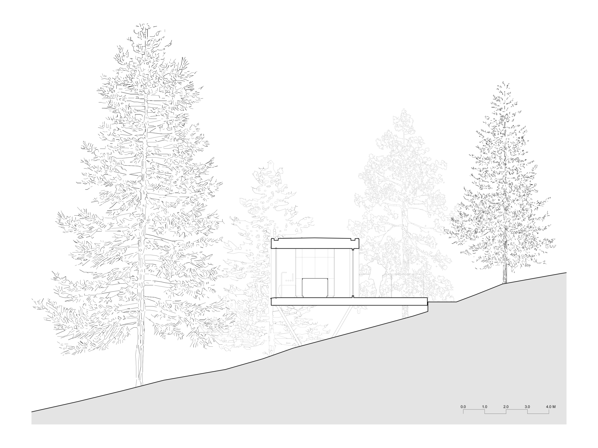 窥镜旅舍丨英国丨Michael Kendrick Architects-31