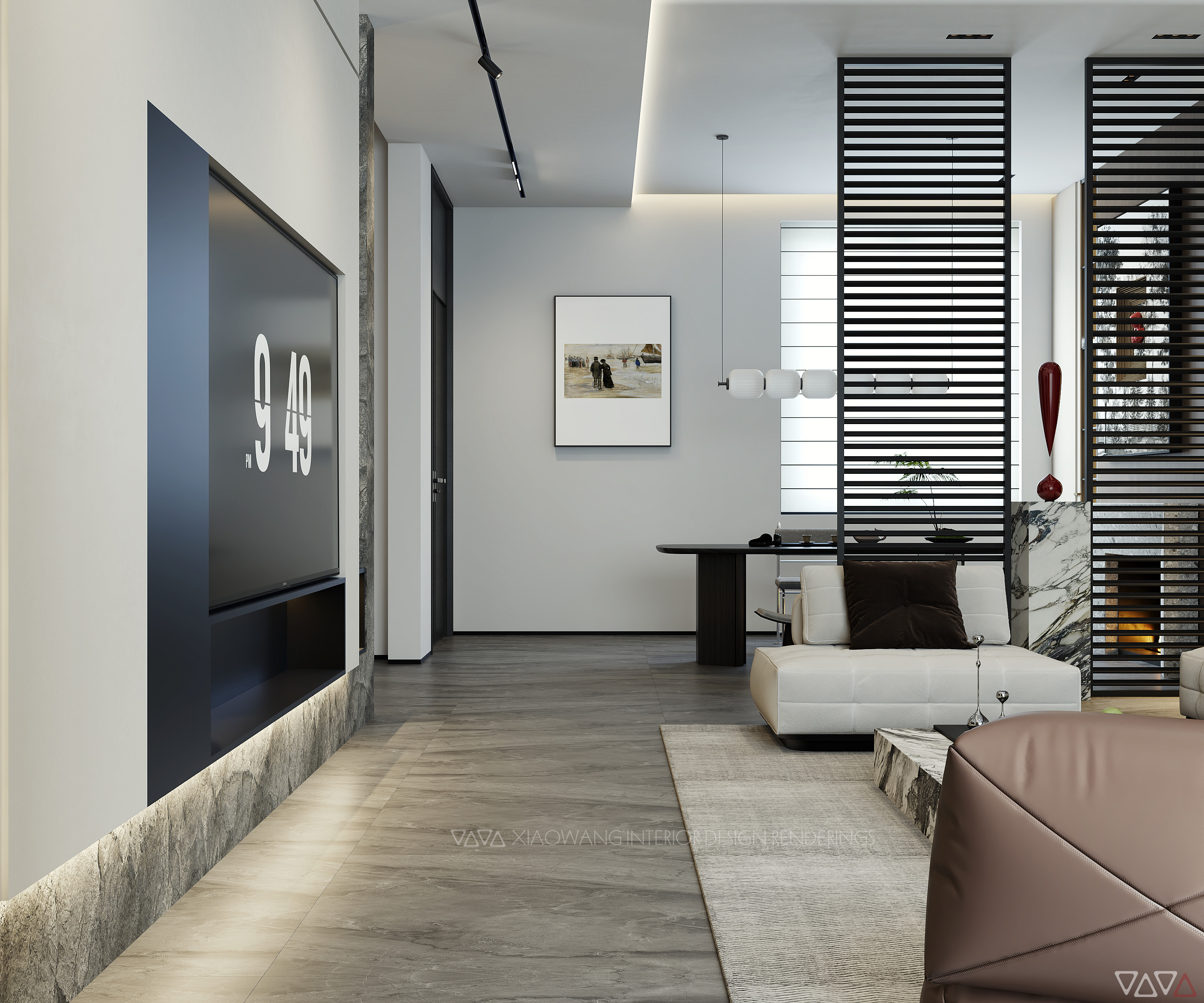 意式客餐厅效果图-5