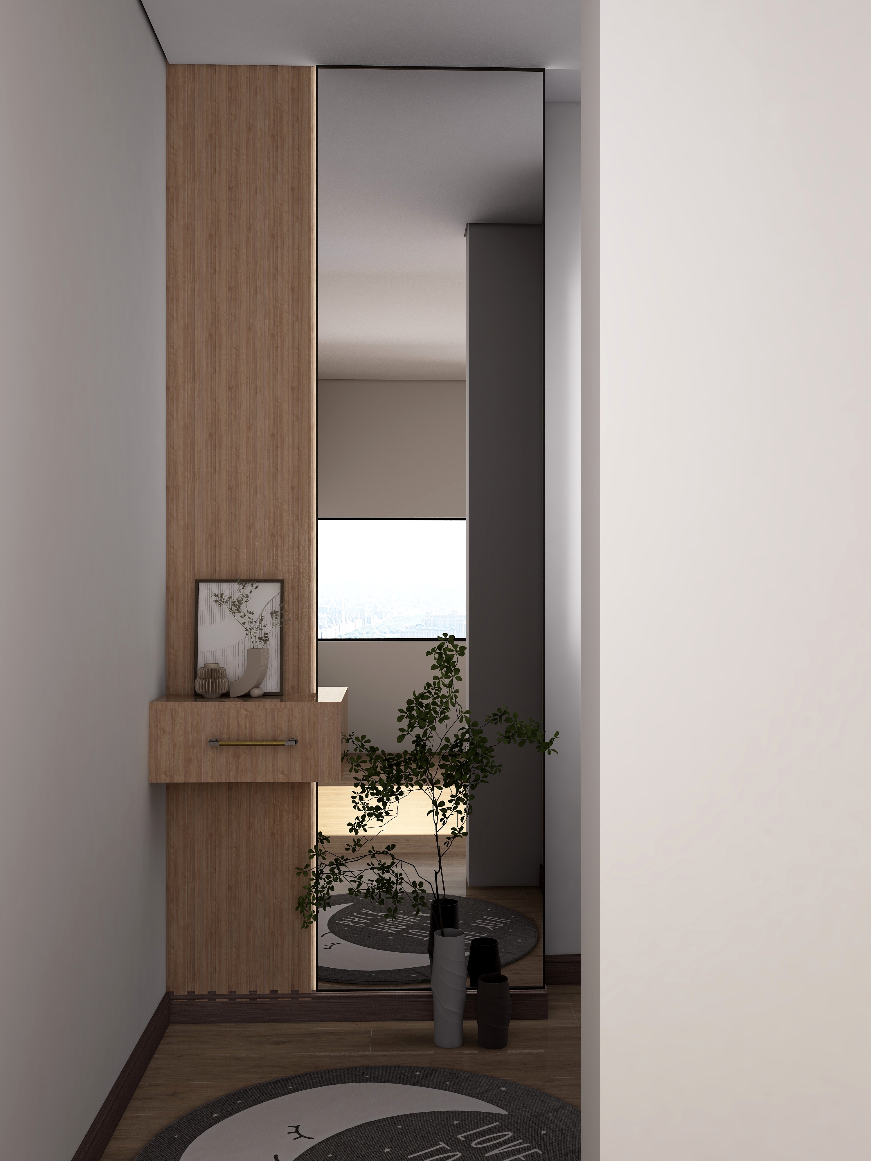 bedroom with dressing-2