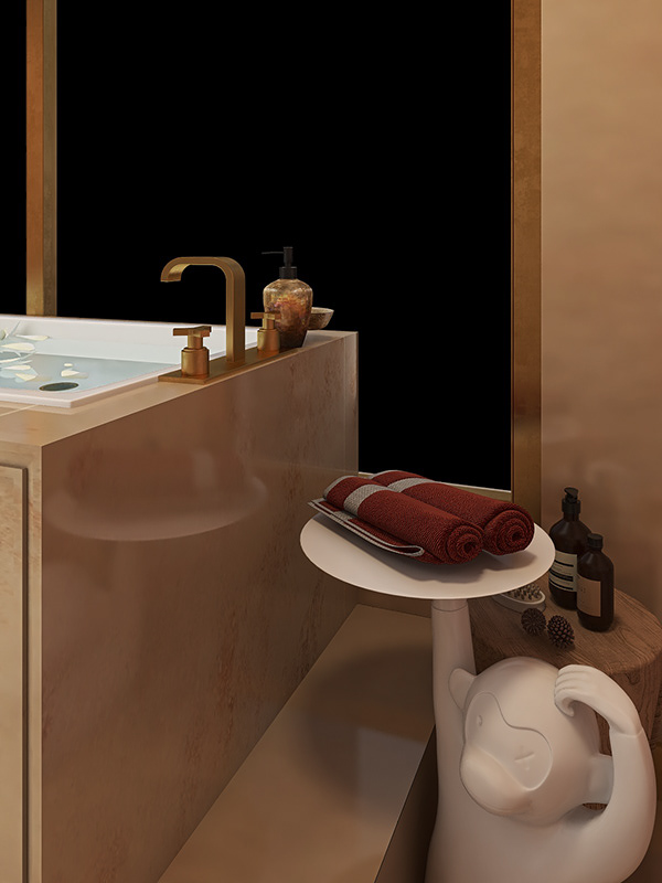 Kuzco（受启发）16 平方米浴室设计-20