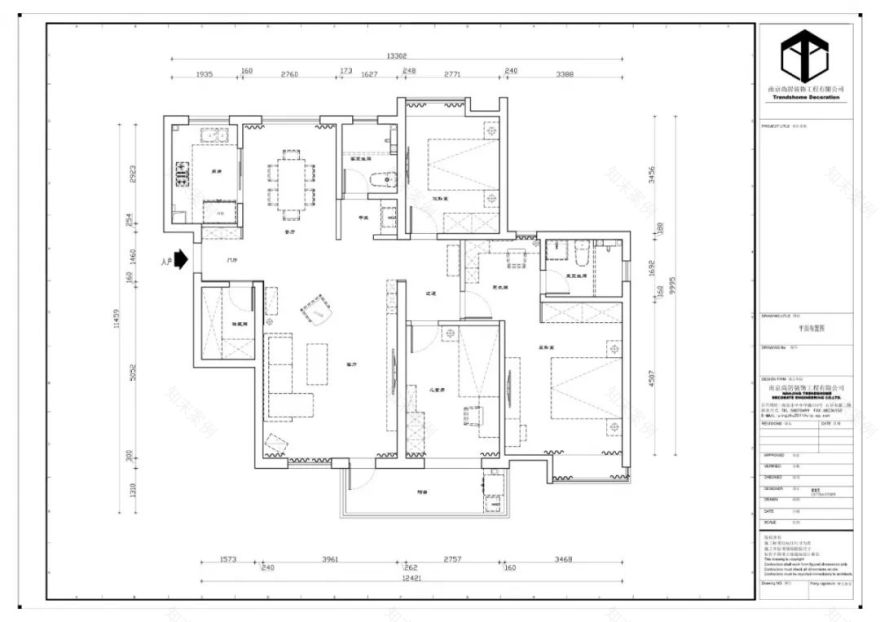 融侨中央花园 130㎡现代简约之家 | 衣帽间、独立洗漱区的舒适生活-30