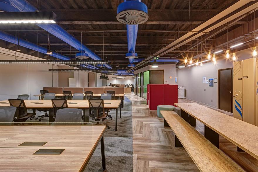 Unilever Brasil 办公室 | 现代木质设计,打造高效办公空间-6