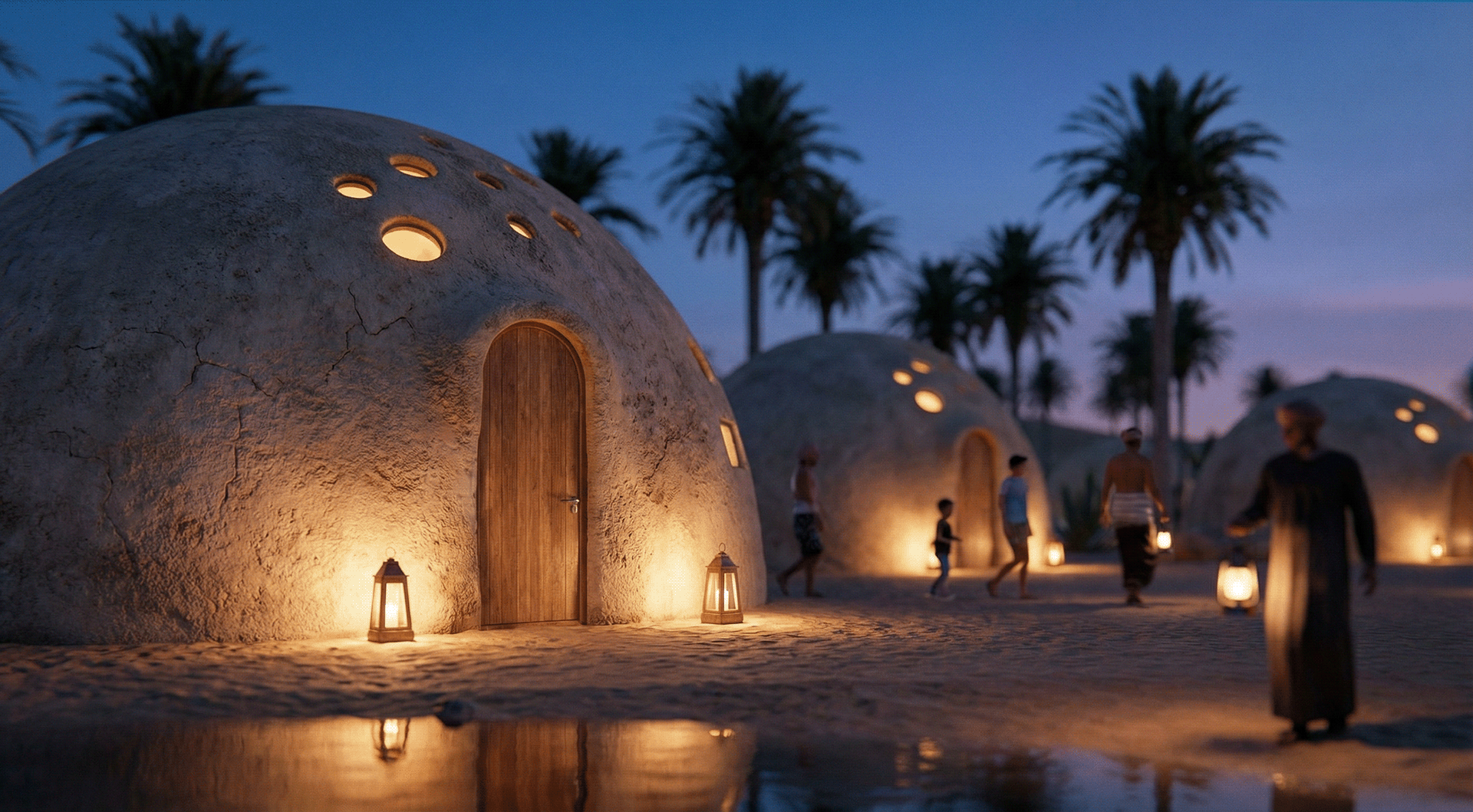 Touristic Village Rendering（旅游村渲染）-6