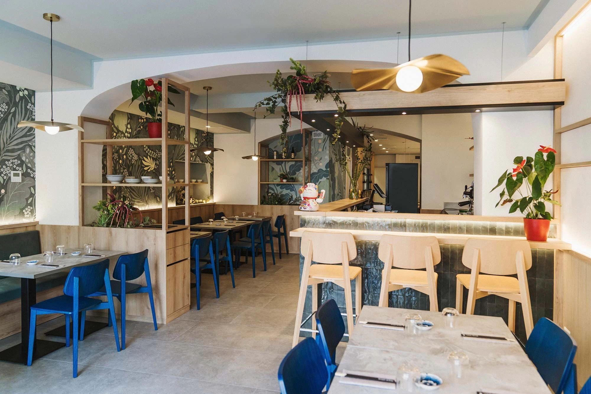 Menya Ramen 餐厅设计丨意大利贝加莫丨Atelier46 建筑事务所-10