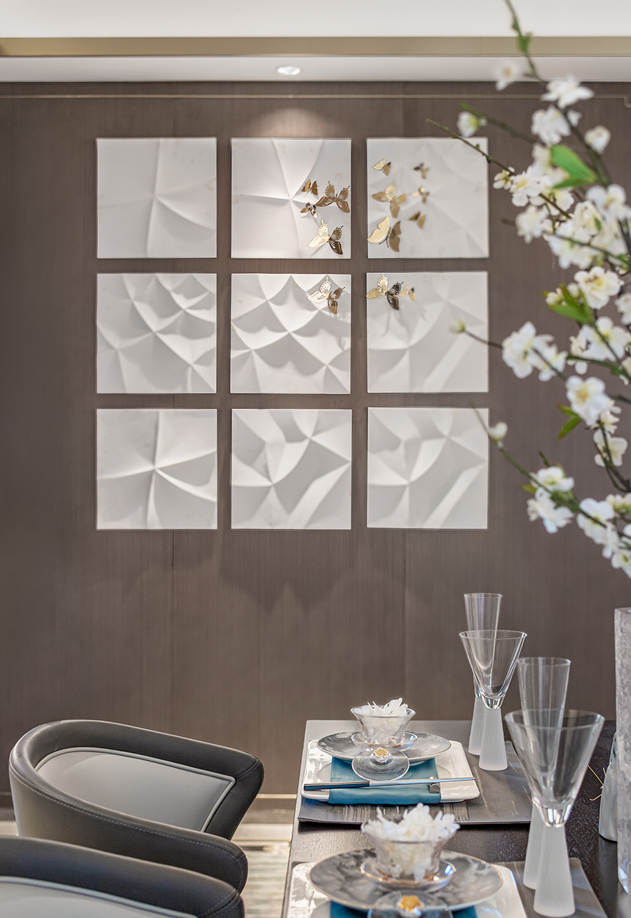 蓝光·雍锦湾中式雅奢样板房，演绎现代东方美学-23