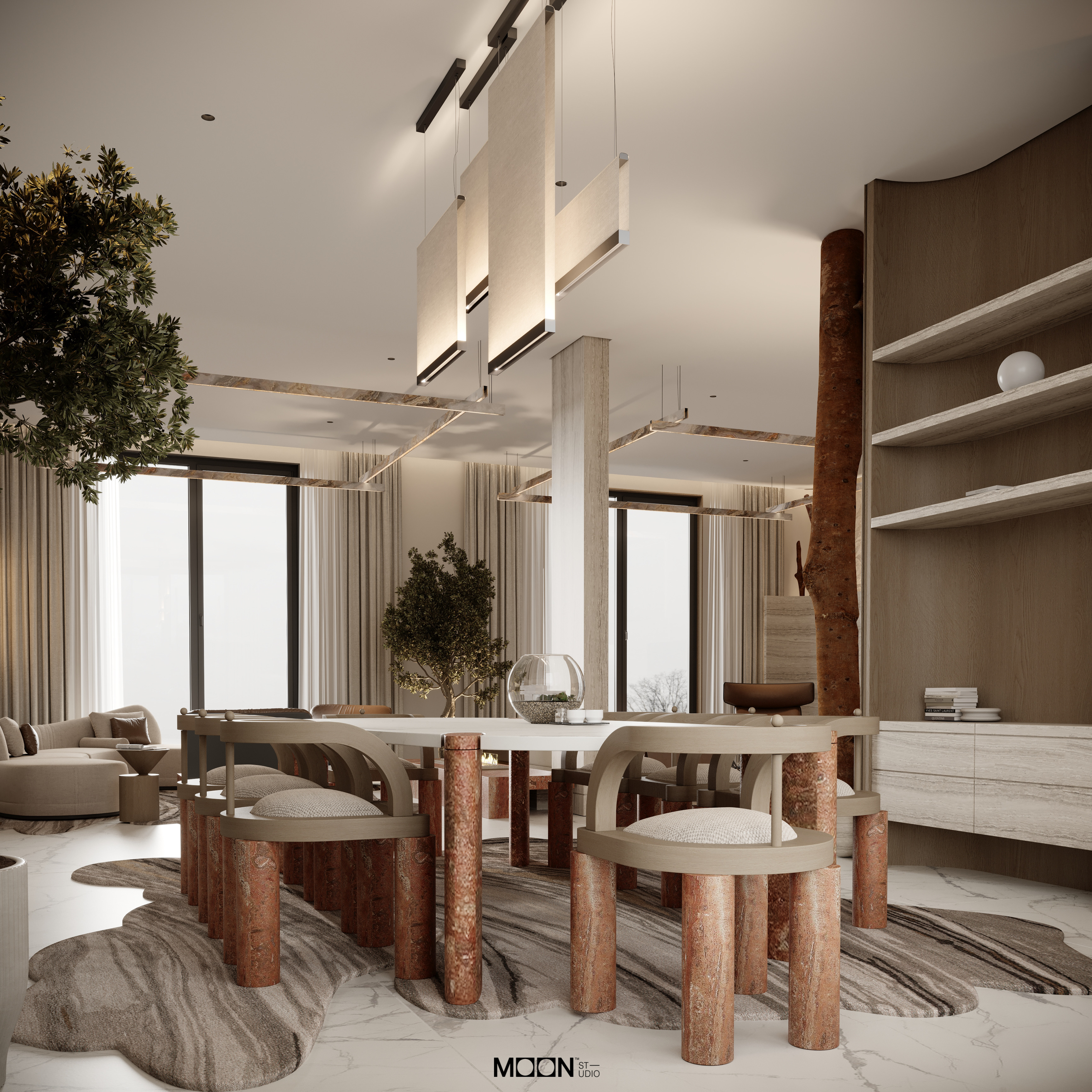 别墅丨Moon Studio-12