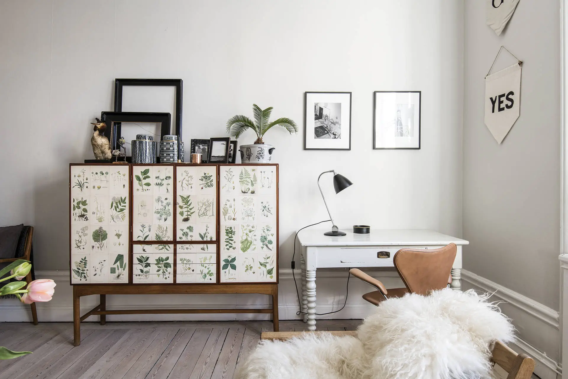 情感传承 | 用墙纸翻新老旧家具-3