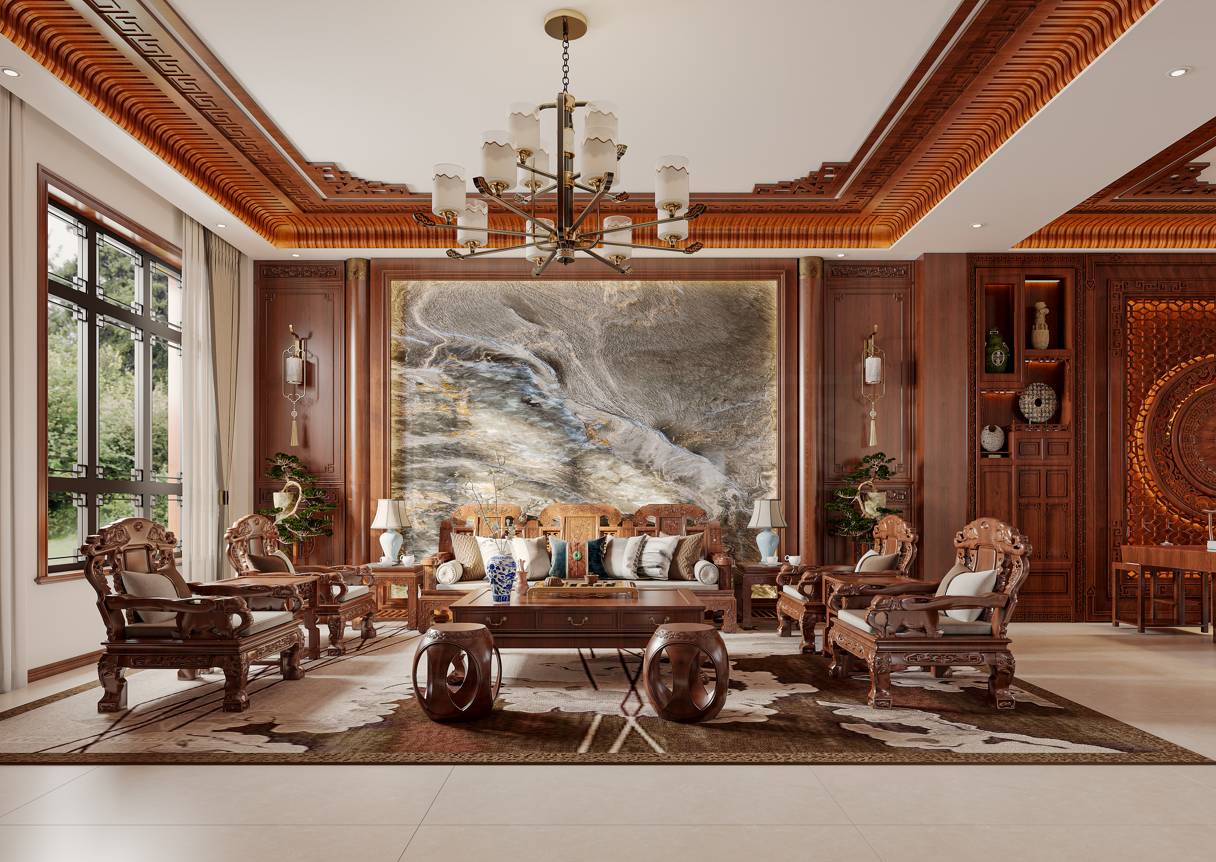 家装如书法，铁划横钩皆是流韵-4