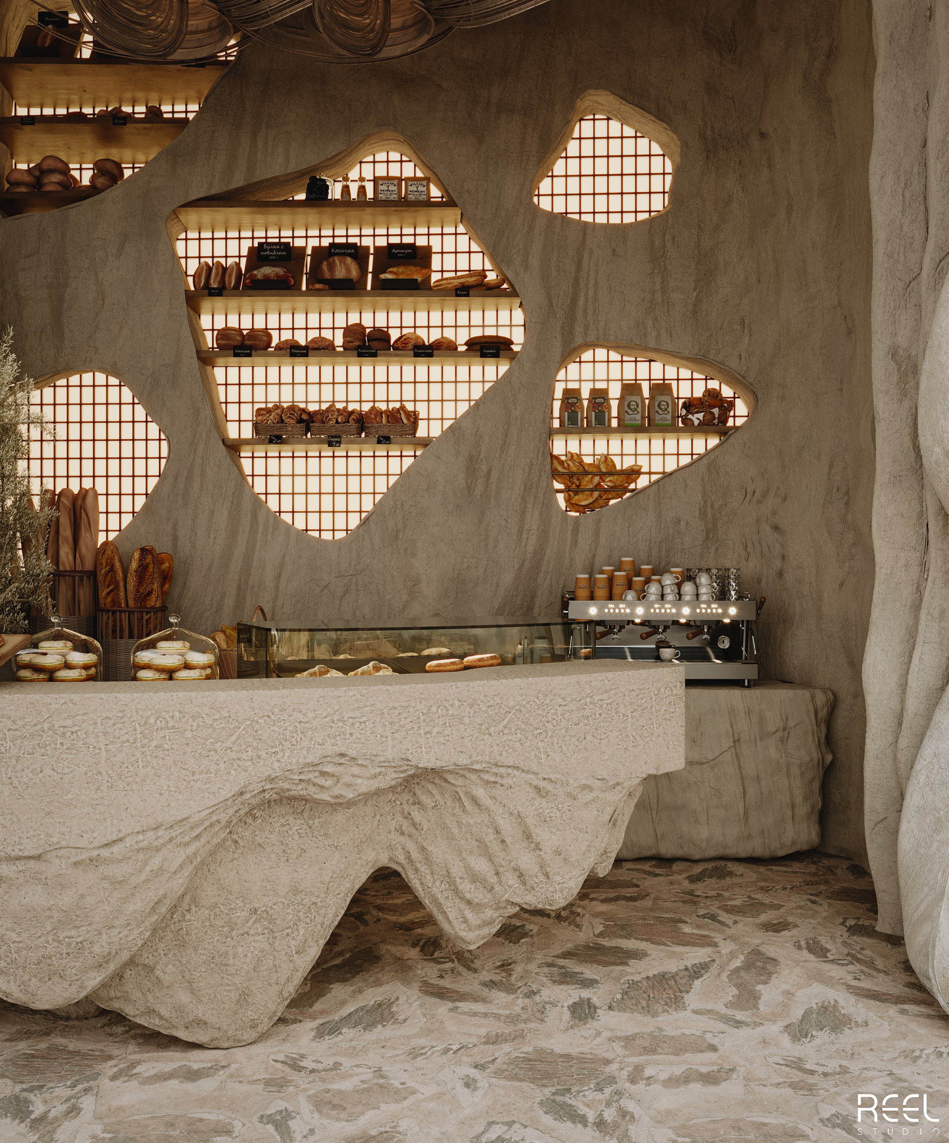 面包店与咖啡馆设计丨沙特阿拉伯丨Reel Studio-30