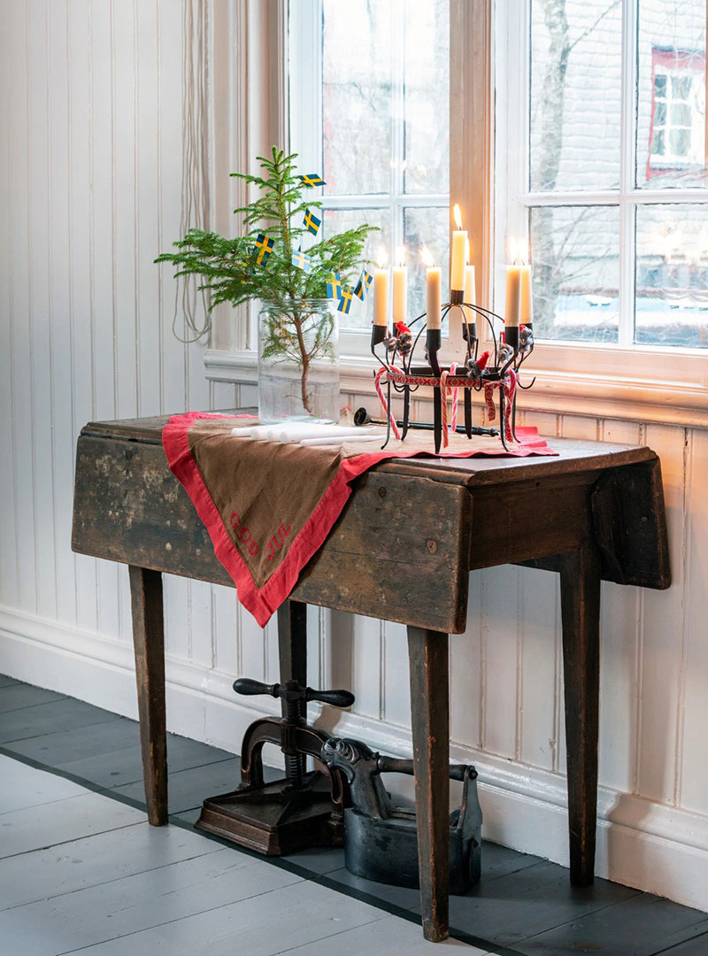 瑞典百年 mission house 圣诞装饰赏析-12