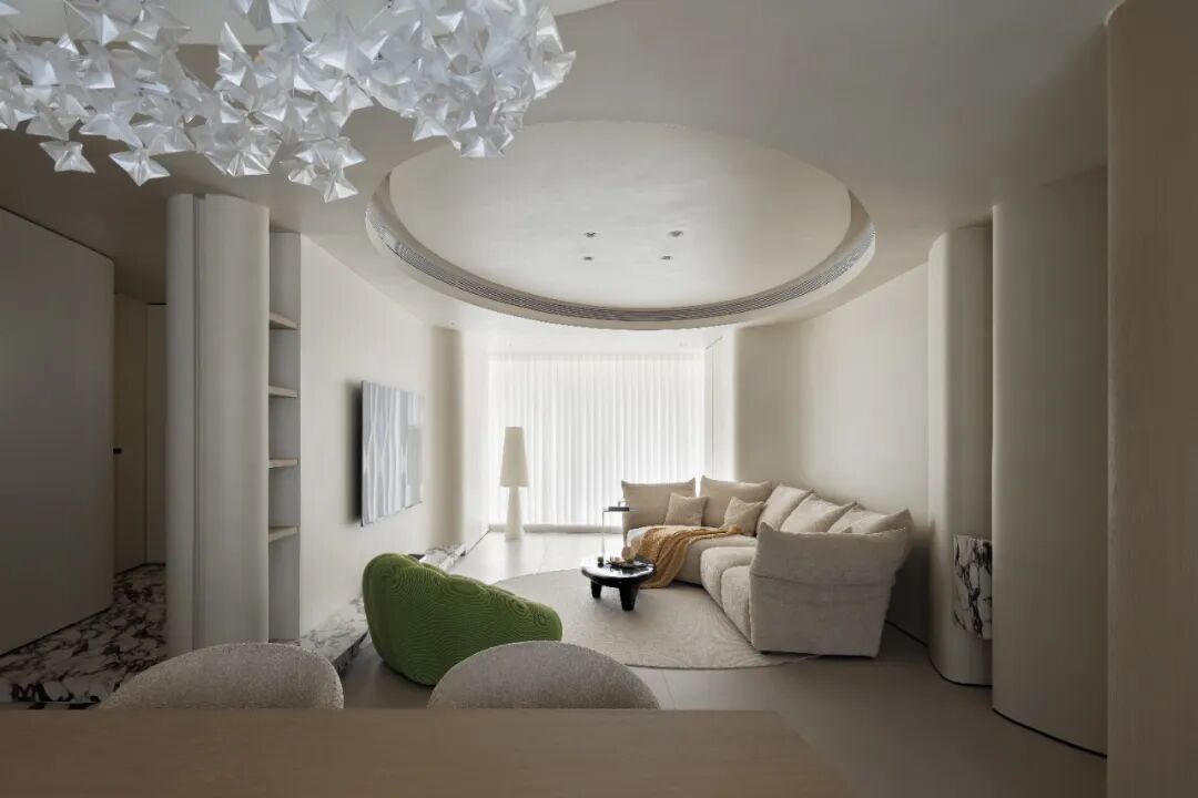 简狄设计｜用弧线重塑异形空间，还多出一个家庭展览馆-57