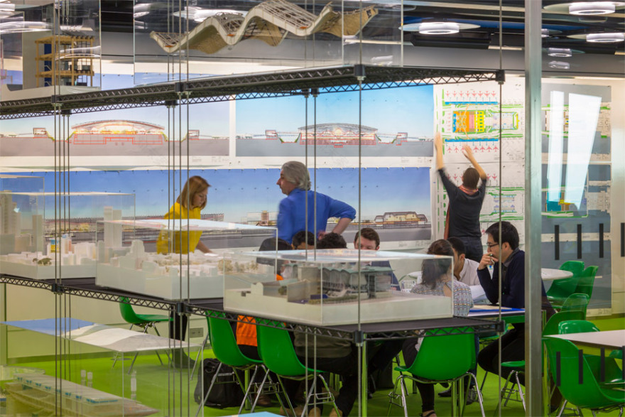 伦敦金融城最高建筑中的活力新工作室-12