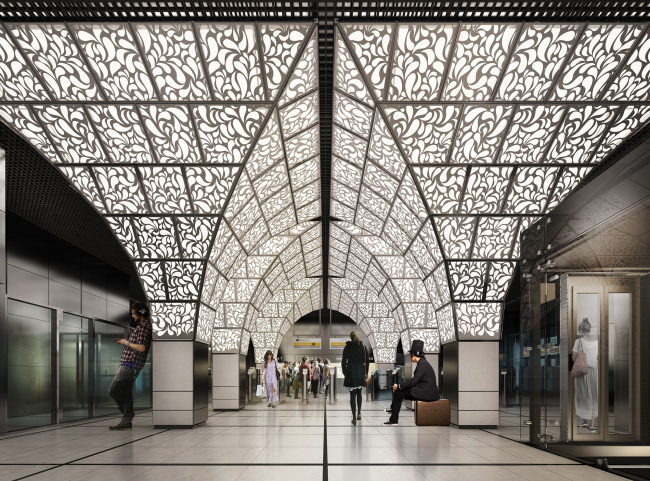 莫斯科地铁“Новопеределкино”站设计丨俄罗斯莫斯科-17