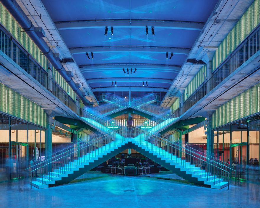 绿色洪水防护下的美国休斯顿仓库改造-19