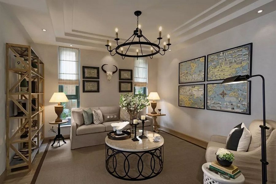 昆明万科太阳山D户型别墅(栖云11·B)样板房-19