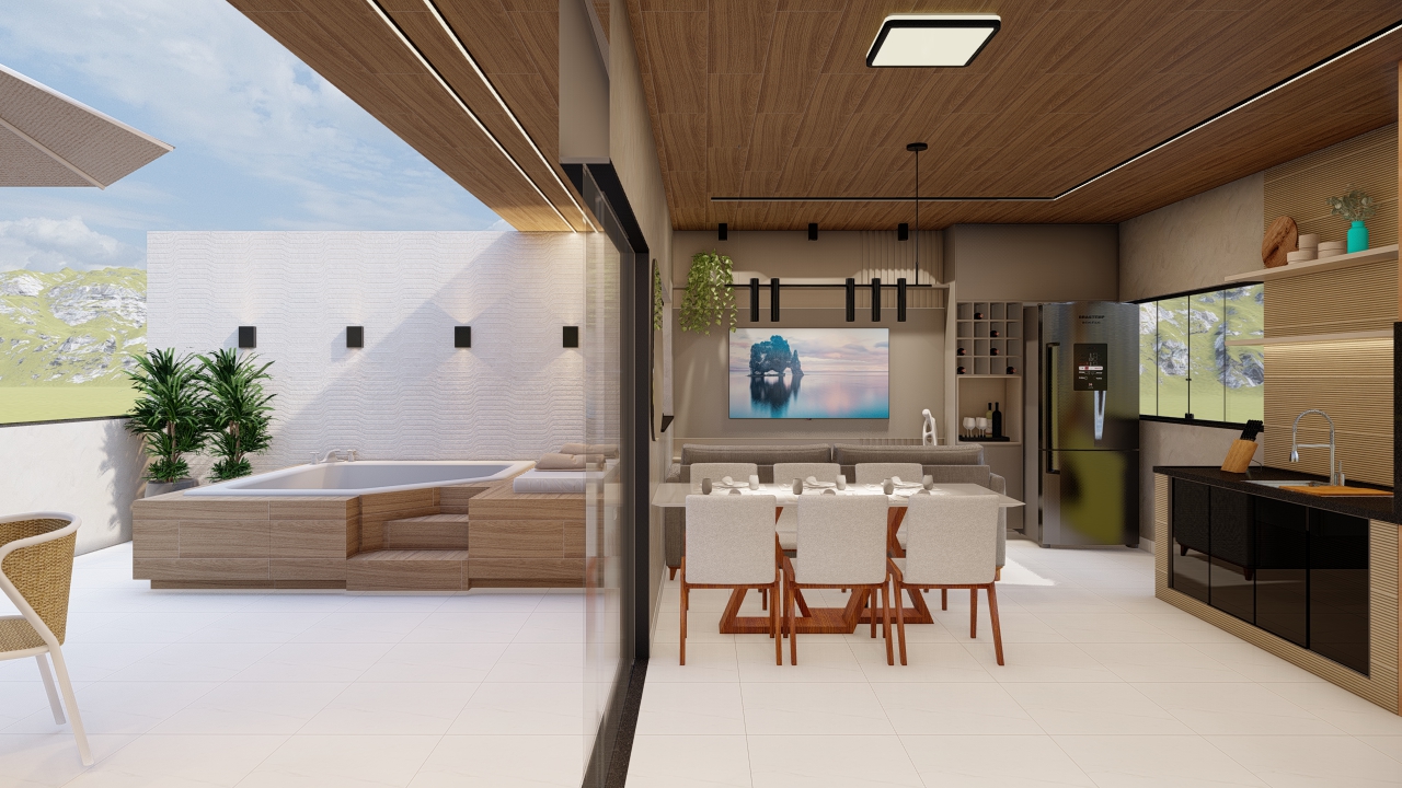 Área Gourmet | Cajuri-8