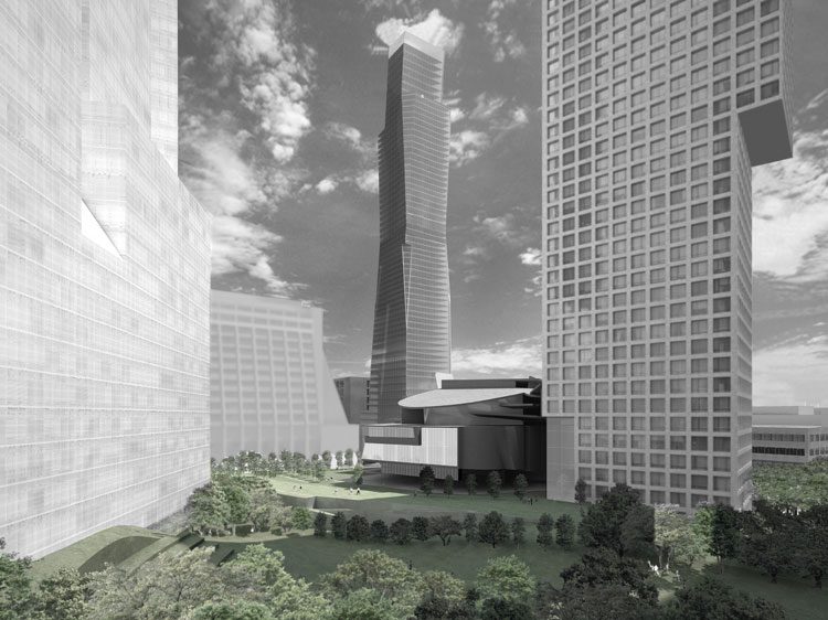 纽约哈德逊广场开发设计方案丨巴林哈德丨史蒂文·霍尔建筑事务所-5