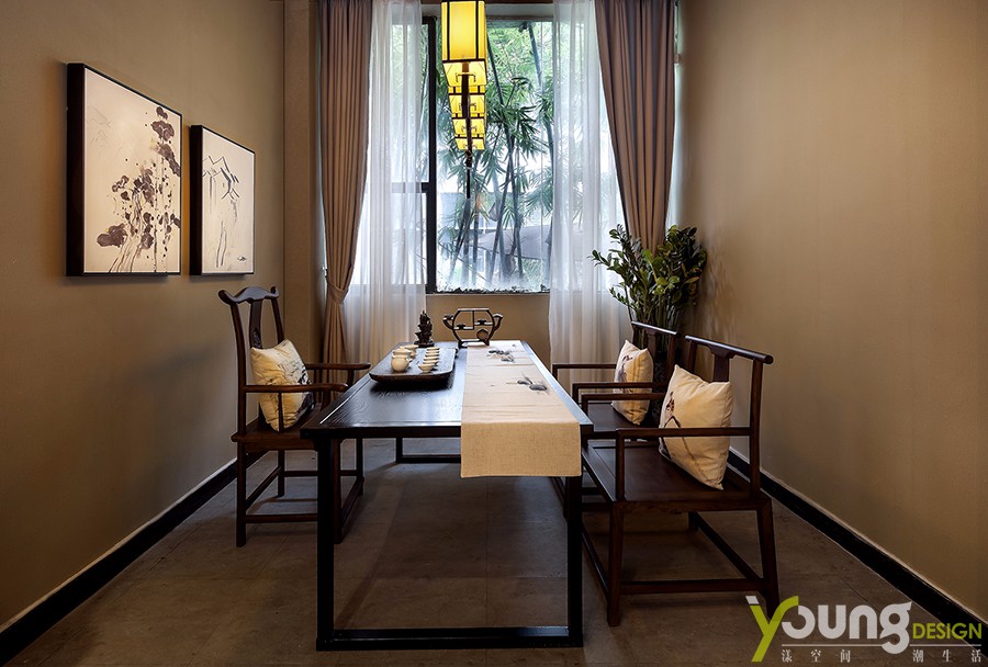 漾设计《禅茶一味》深圳1980文化产业创意园-19