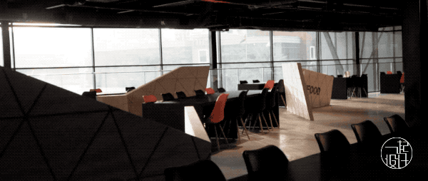 迪拜工业风总部大楼，黑红撞色大胆前卫-46