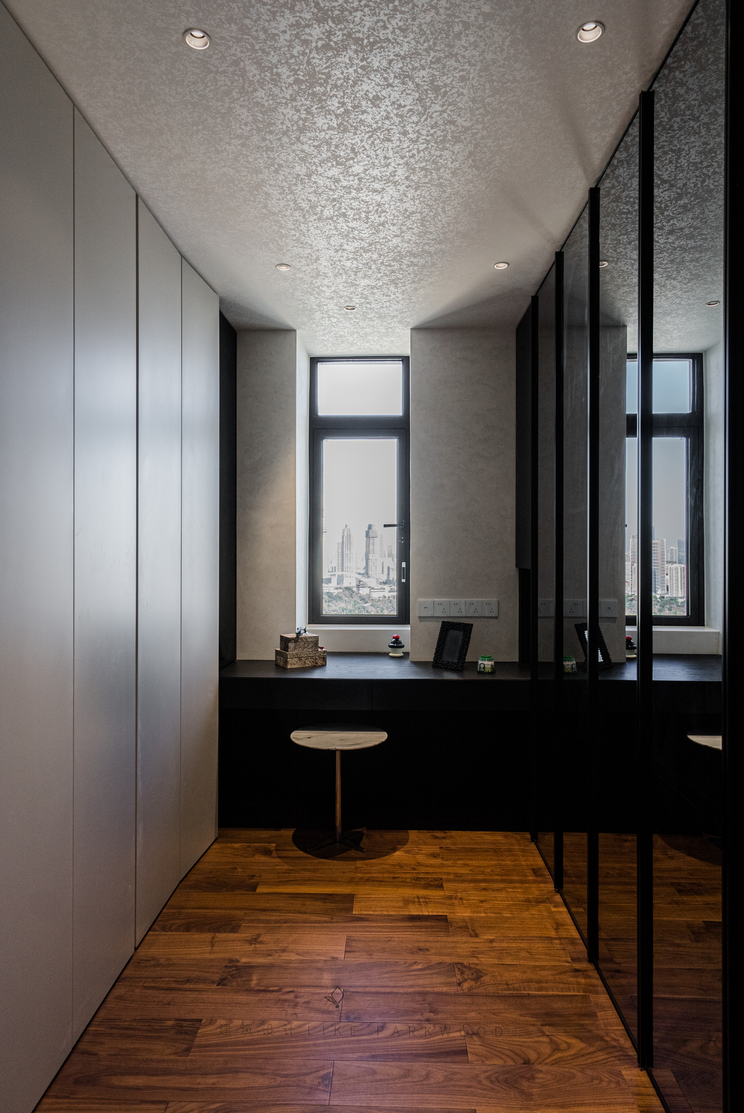 木二设计|298平极简滨江平层-18