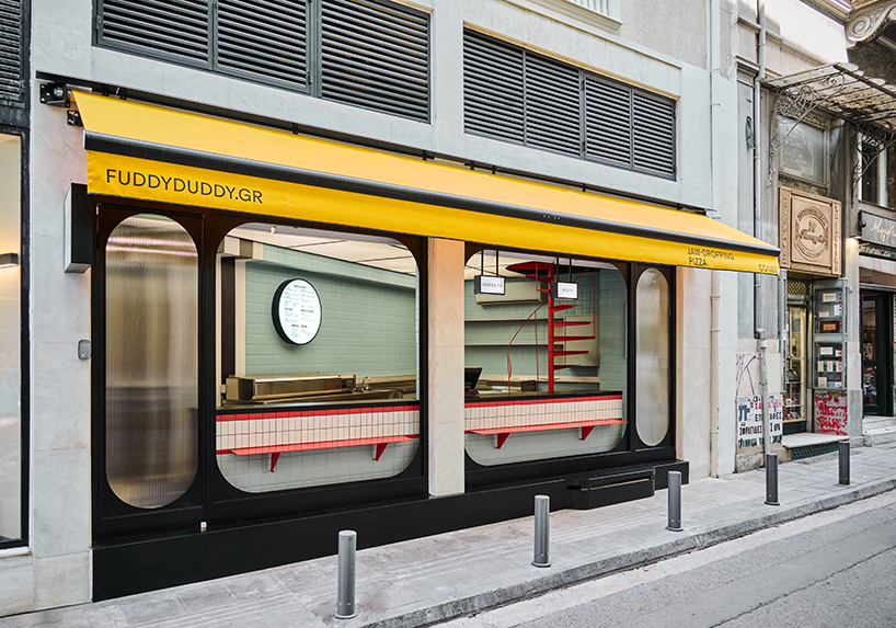 守旧的人披萨外卖丨希腊雅典丨Saint of Athens & ICD Designers-14