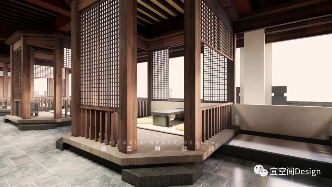 秦风茶楼丨中国咸阳丨宜空间-19