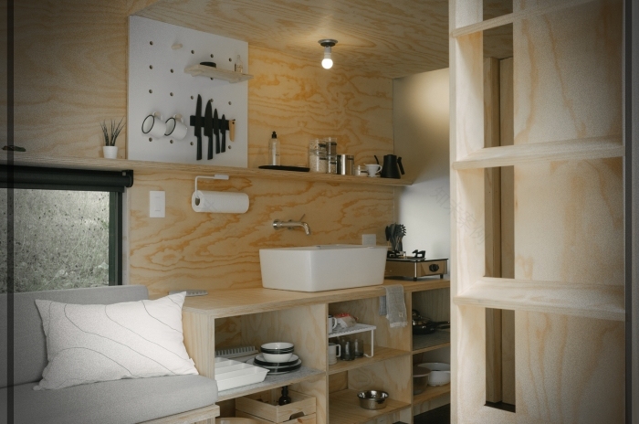 现代木屋设计与平面方案丨美国奥斯汀丨Sean O´Neill-44