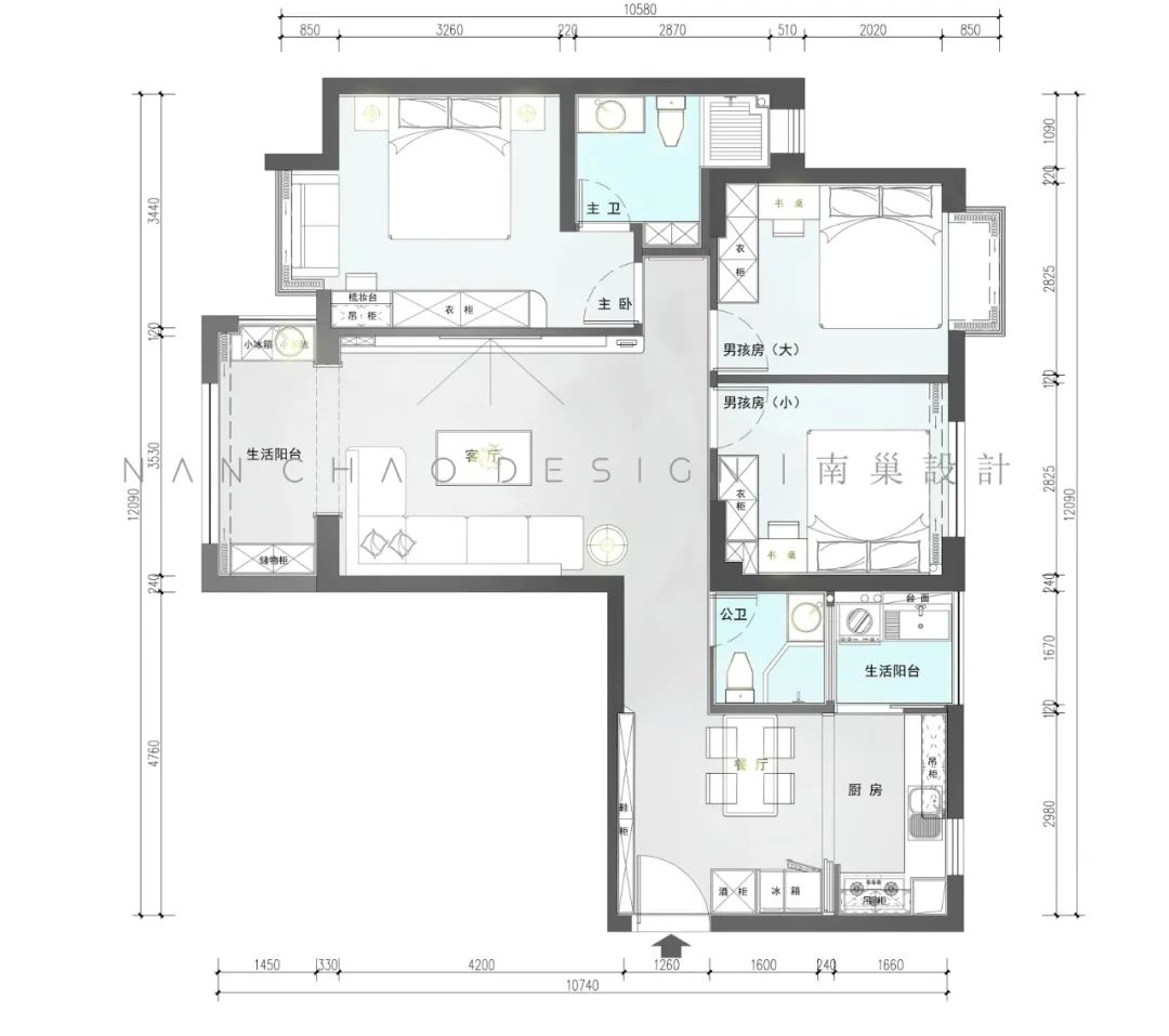 尚学领地 15#2T1701,现代轻奢风格的温馨与低调奢华-3