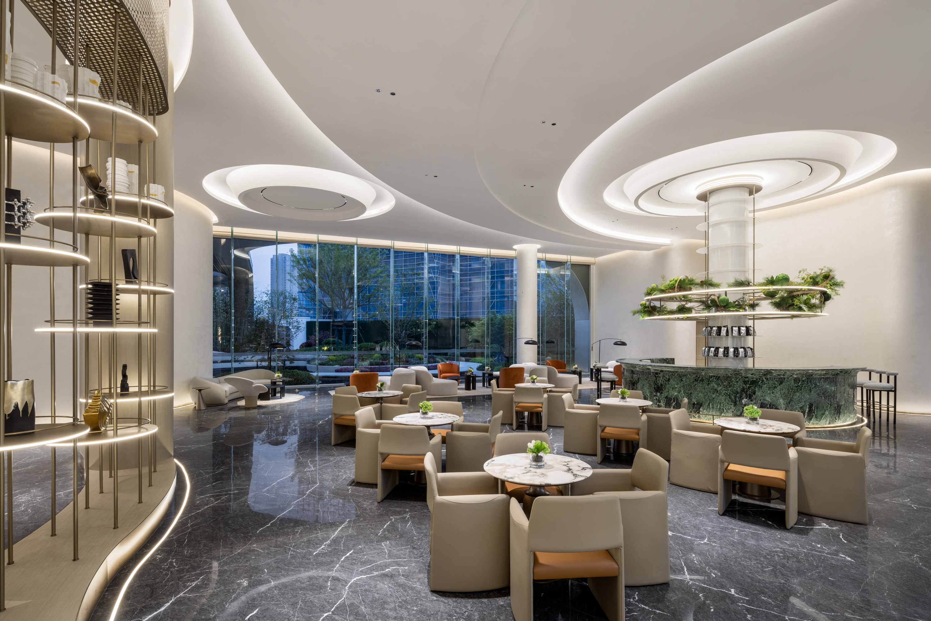 熙和云汀雅园售楼处空间丨域正设计-7