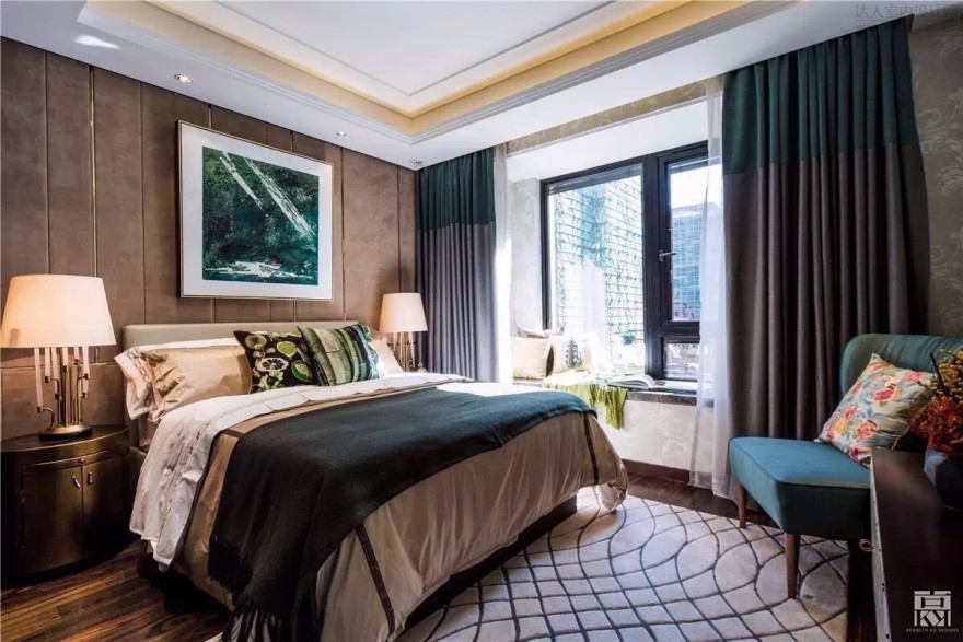 240㎡南京五矿样板房设计 高文安设计公司-27